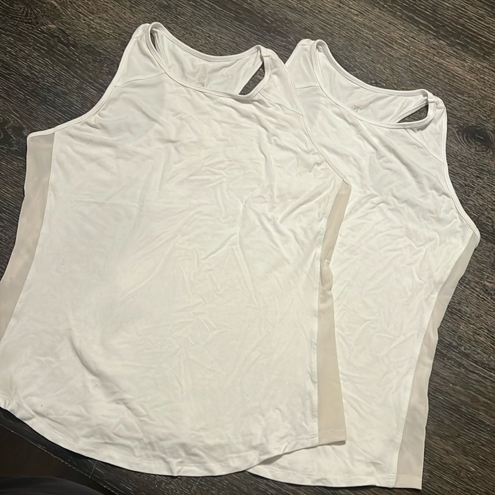 Two large spin tanks